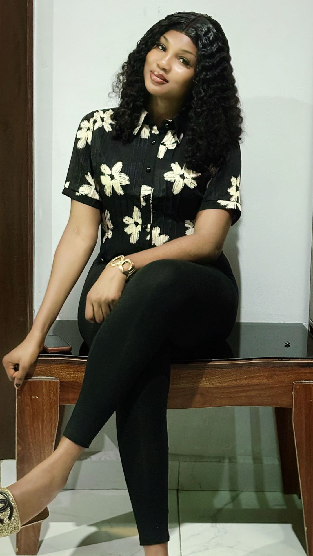 Precious from Nigeria — one of the people you can chat online with on Tochato